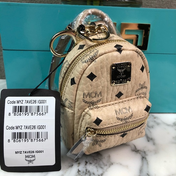 mcm bag charm